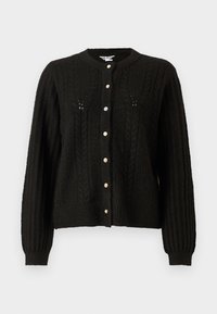 OBJFLORA - Cardigan - black