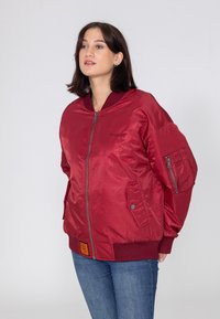 Bombers UNISEX bordowy