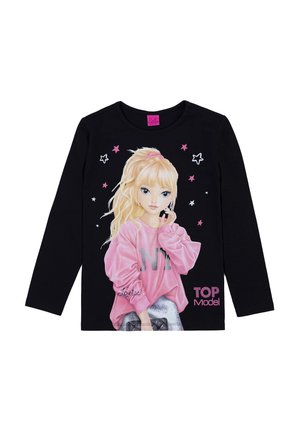 TOP MODEL - Long sleeved top - jet black