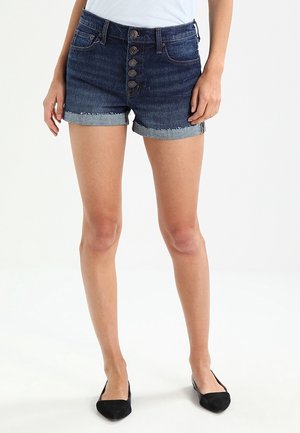 GAP Jeansshort - dark-blue denim