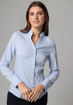 More & More Button-down blouse - hellblau