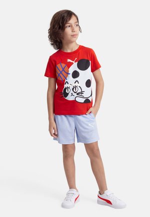MINICATS SPORTY CATS UNISEX SET - Pantaloni scurți - for all time red