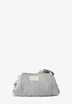 DRAWSTRING FLAT LAY MAKEUP BAG - Toiletti-/meikkilaukku - cozy cotton grey