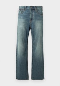 STUDS AND FLAPS - Traperice krojene za nošenje s čizmama - blue denim