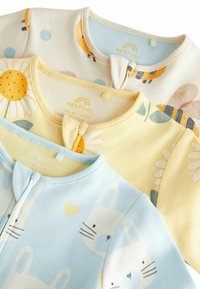 Next TWO WAY ZIP 3 PACK  - REGULAR FIT - Dupačky na spaní - blue yellow