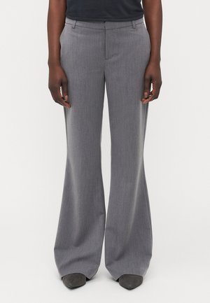 RELAXED TROUSERS - Trousers - grey melange