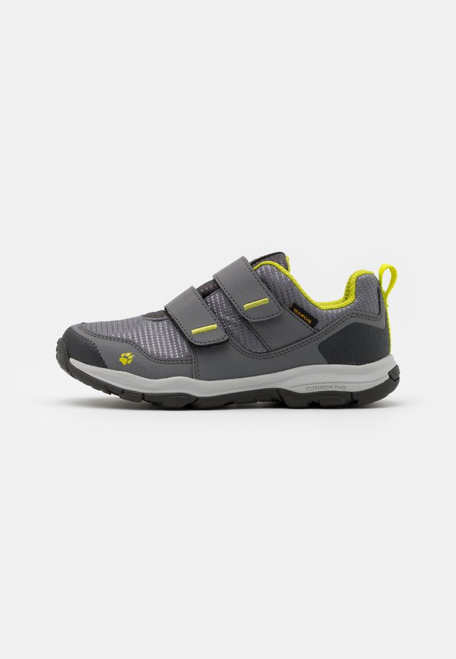 MTN ATTACK 3 TEXAPORE LOW UNISEX - Hikingschuh - grey/lime