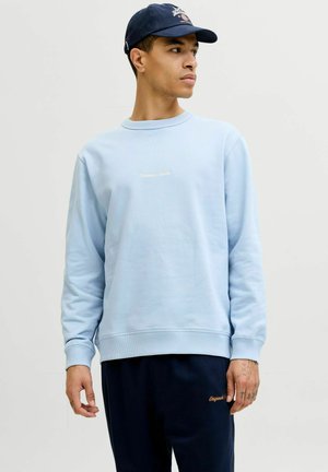 JORNORREBRO EMB CREW - Sweater - cashmere blue