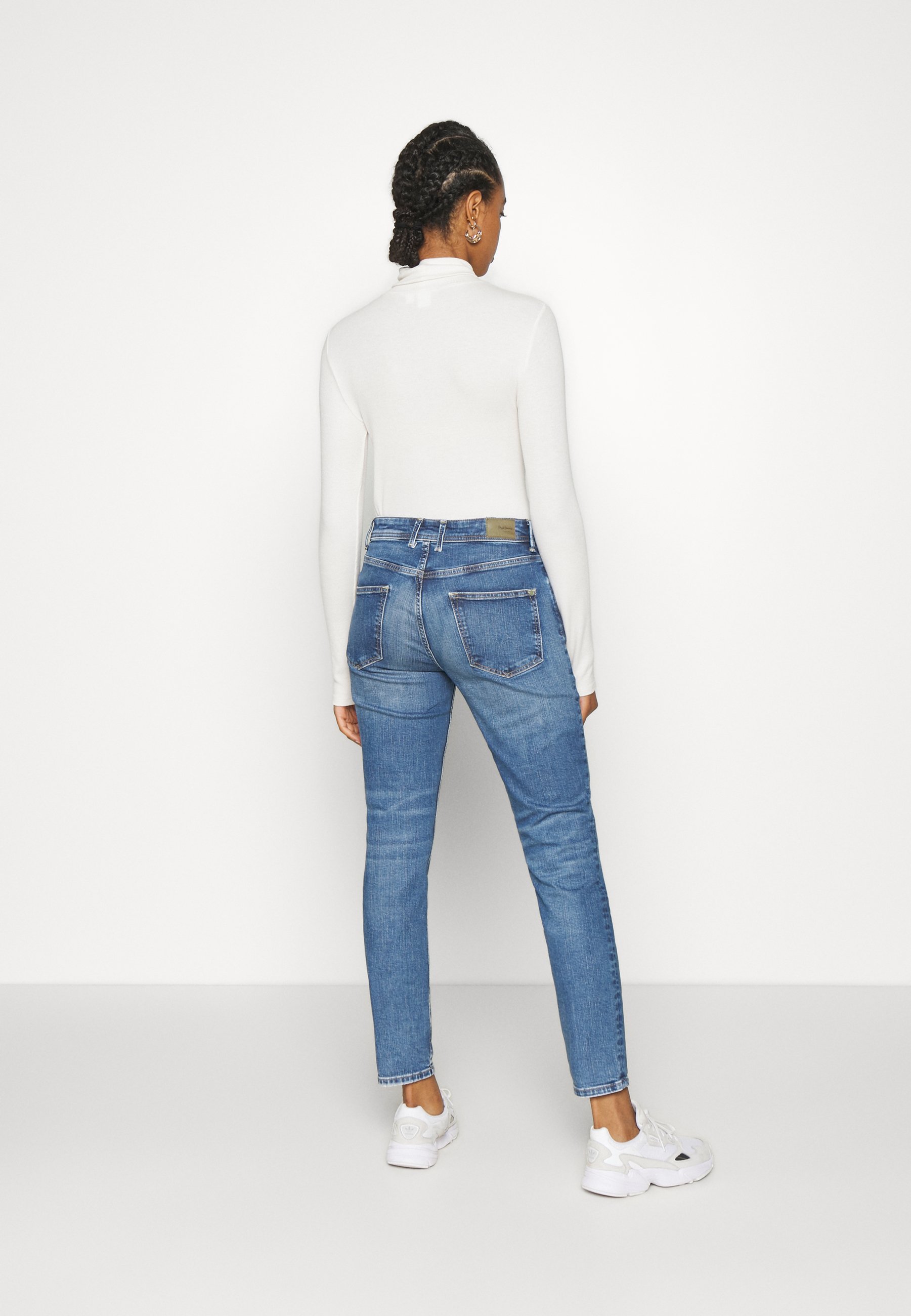 pepe jeans violet jean boyfriend femme