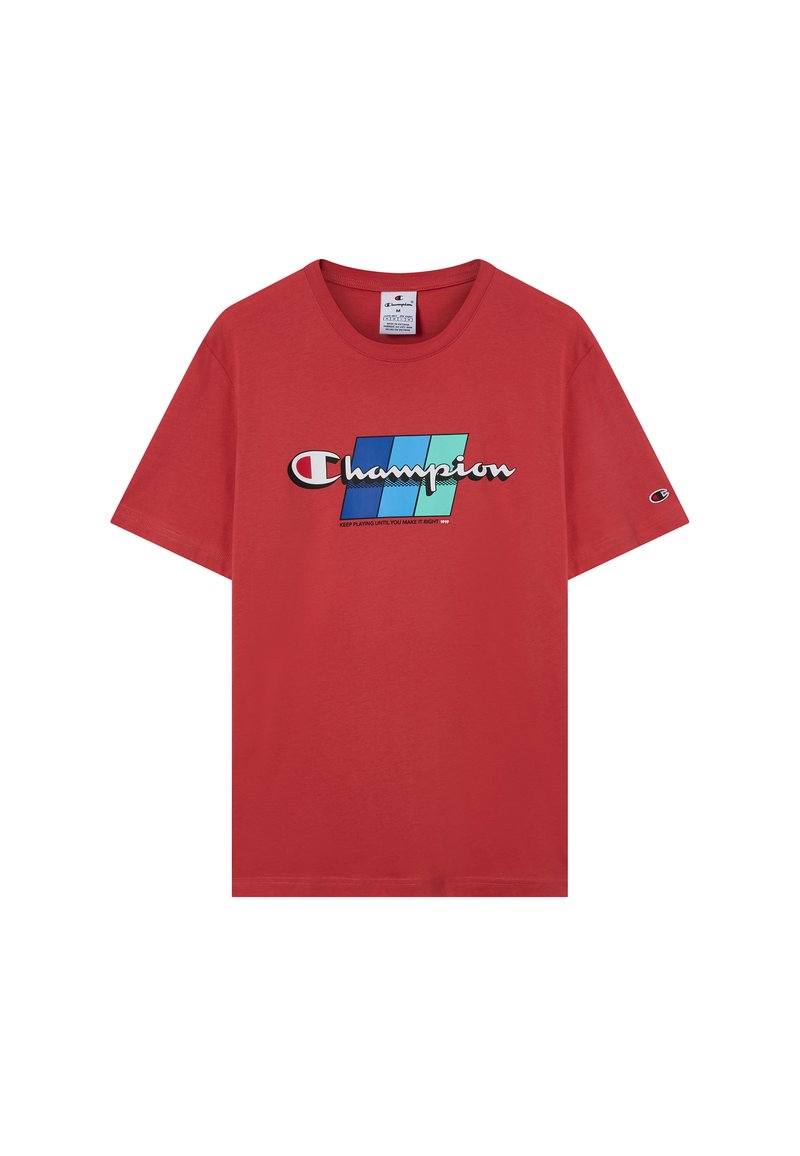 Champion T-shirt print rood