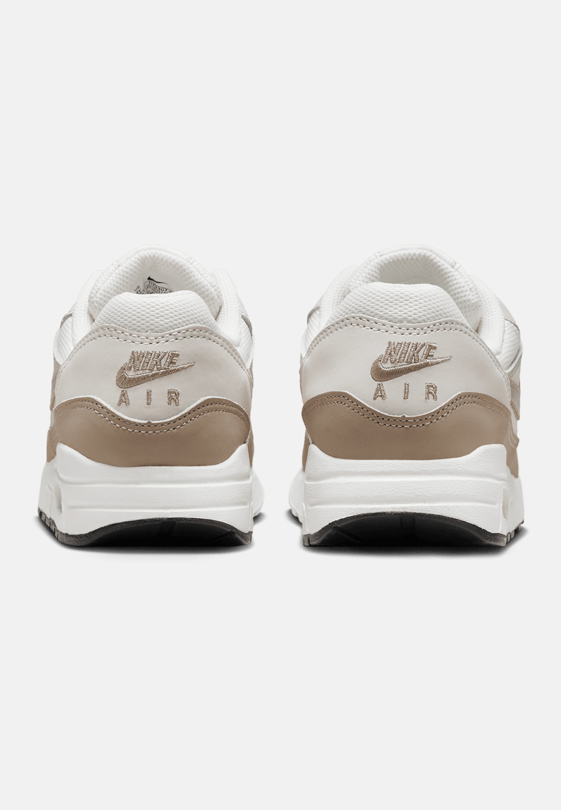 Nike Sportswear AIR MAX 1 UNISEX - Sneakers laag - phantom/khaki/light  orewood burn/black/beige - Zalando.nl