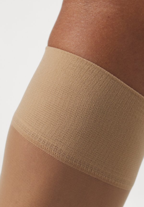 ELIN PREMIUM KNEE HIGHS 2 PACK - Knee high socks - dark beige2