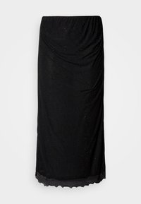 CARLOURA STONE SKIRT - Maxirock - black