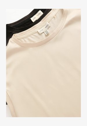 Love & Roses, 2 PACK - T-shirt basic - x black and white