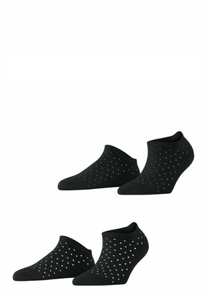 Fine Dot 2-Pack - Socken - black