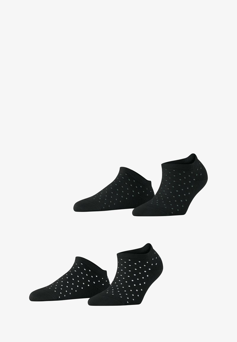 Esprit Fine Dot 2-Pack - Socken - black