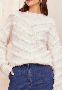 Friends Like These TEXTURED - Svetr - cream