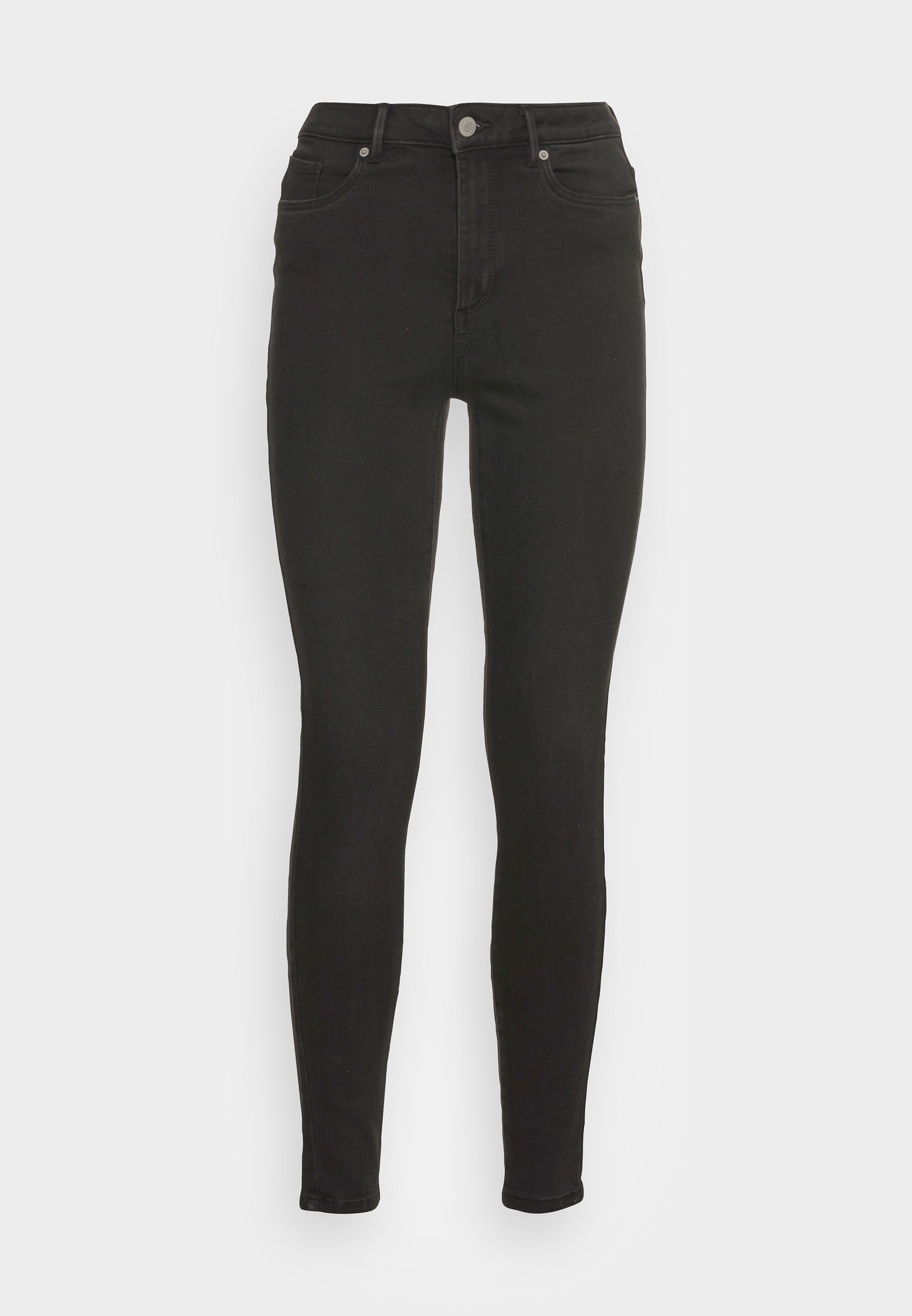 Skinny black denim jeans