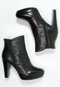 Steven New York Bottines à talons hauts - black