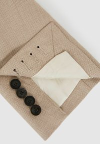 Reiss REGULAR FIT - VENUS DOUBLE BREASTED  - Ülikonnapintsakud - oatmeal brown