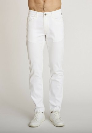 Delahaye, PANTALON DELAHAYE - Jean droit - white