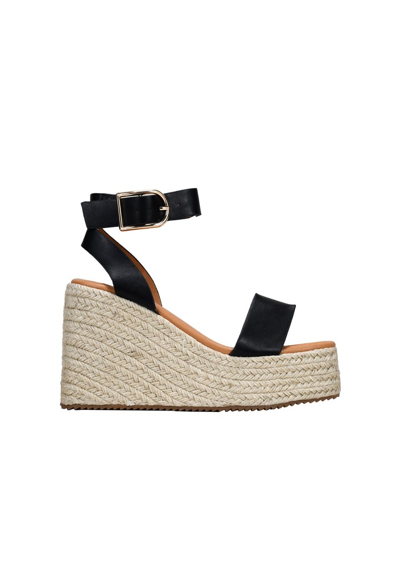 Bosanova DE ESPARTO - Espadrillas - black