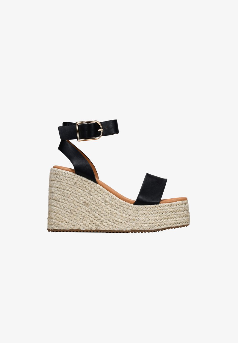 Bosanova DE ESPARTO - Espadrilles - black