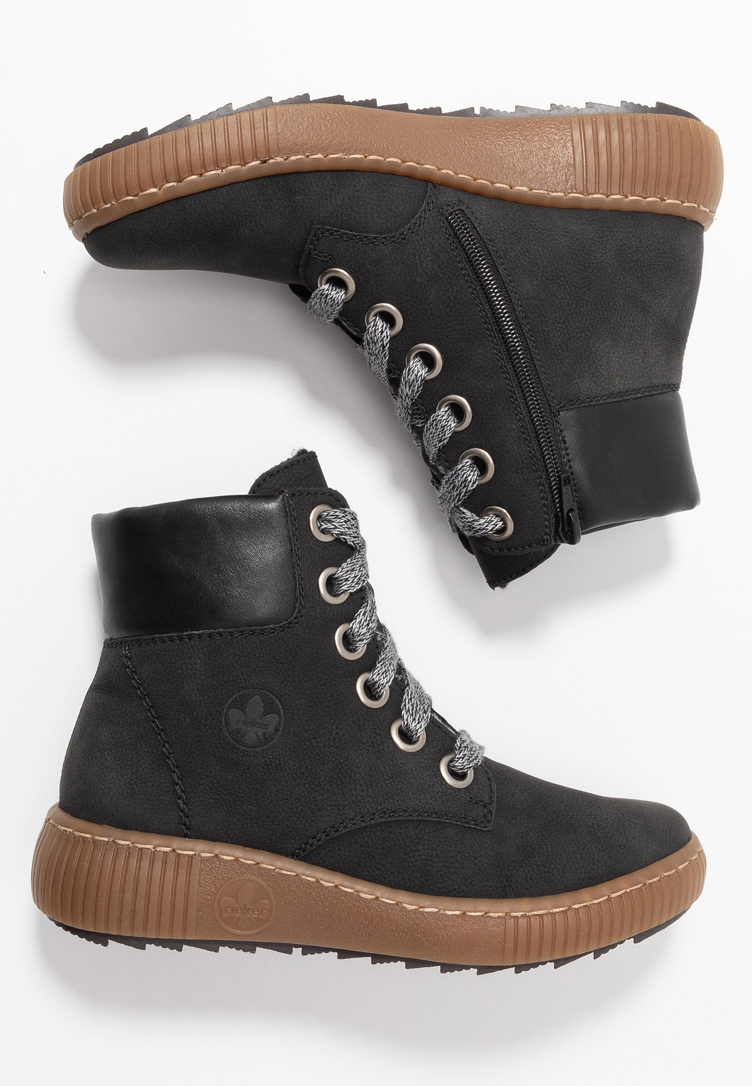 Rieker Snowboots - schwarz/Zwart - Zalando.nl