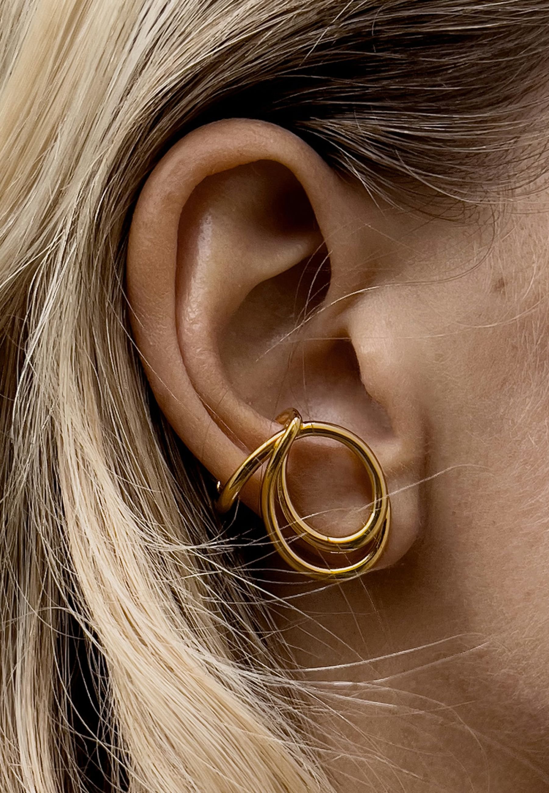 Charlotte Chesnais BO LASSO - Boucle d'oreille individuelle - gold