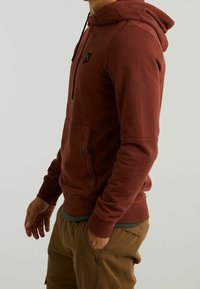CHASIN' Felpa con cappuccio - brown