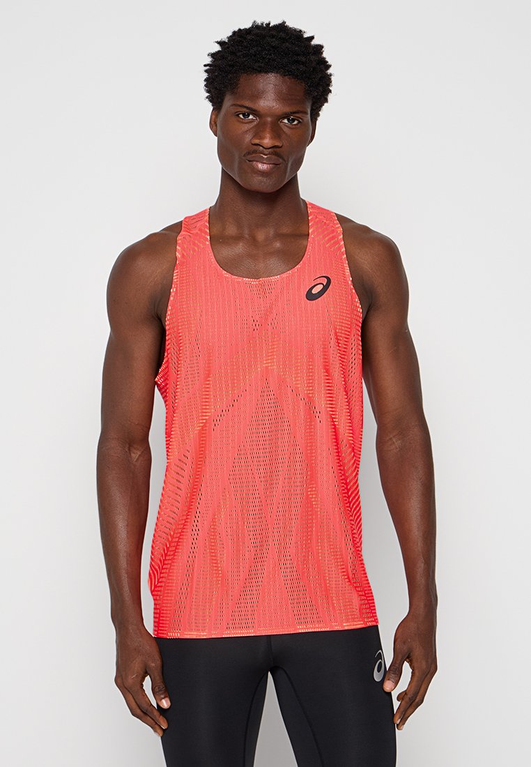 ASICS Sport T-shirt rood