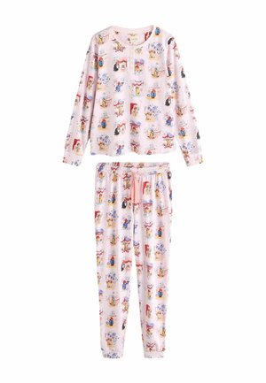 REGULAR FIT - PADDINGTON PARTY HENLEY SET - Pyžamová súprava - ecru