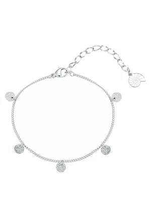 TEXTURED CIRCLE  - Armband - silberfarben