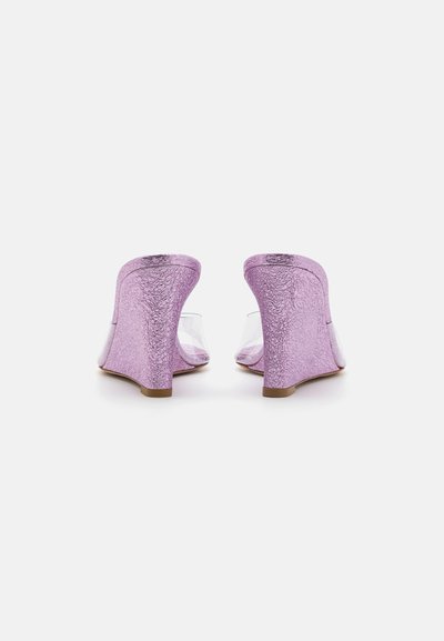Bettina Vermillon BRITNEY - Ciabattine con tacco - pink