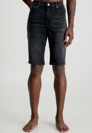 Calvin Klein Jeans Shorts vaqueros - denim black