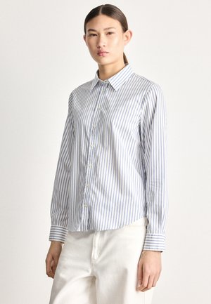 CLASSIC STRIPED SHIRT - Hemdbluse - eggshell