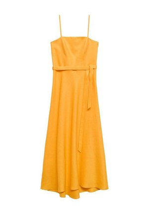 Mango BOW - Velika haljina - orange