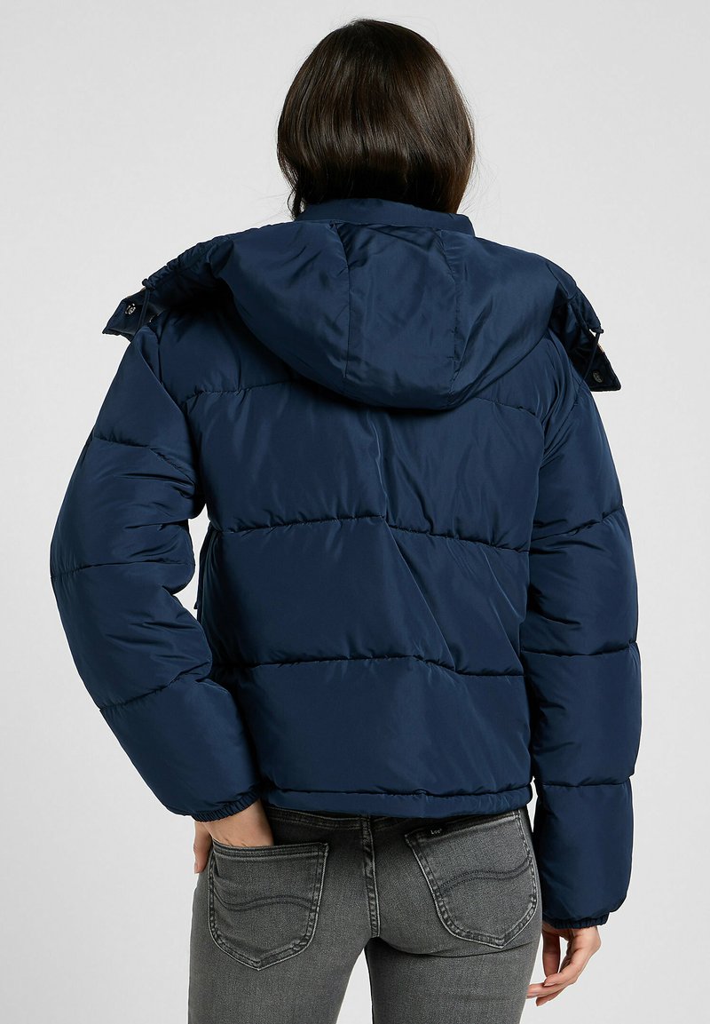 Lee Rider Giacca Puffer Donna - Modello Linwood, Morbida E Calda, 100% Poliestere, Vestibilità Comoda, Taglia L - 3