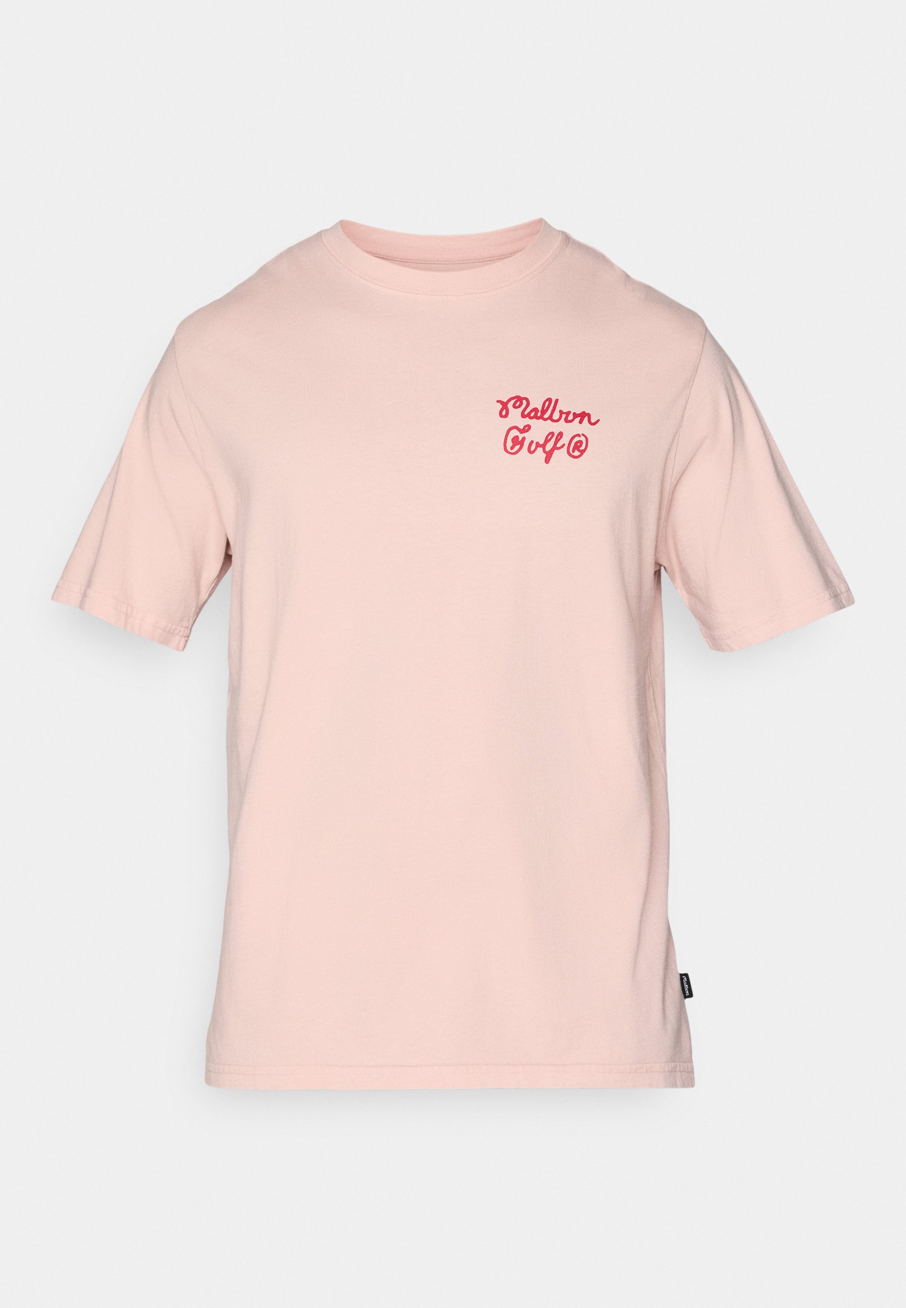Tシャツ・カットソー Malbon Golf Malbon Pigment Round T-Shirt PINK M4123PRS05PNK Malbon Golf T-Shirt - Two Man Scramble Tee - Pink SU25