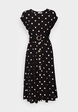 LASCANA, Freizeitkleid - schwarz-sand