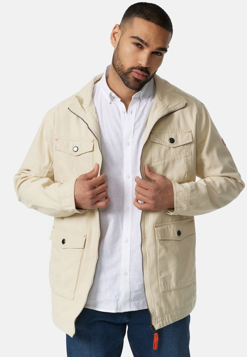 INDICODE JEANS SIMEON - Outdoorjacka - fog