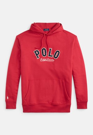 THE RL FLEECE WESTERN-LOGO HOODIE - Melegítőfelső - sunrise red
