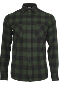 CHECKED - Hemd - black/forest