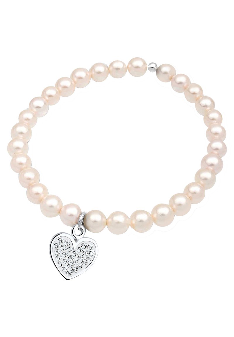 Damen Halsketten | Elli HERZ PERLE KRISTALLE Armband weiß - VZ45459 Damen Halsketten | Elli HERZ PERLE KRISTALLE Armband weiß - VZ45459