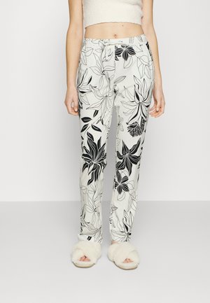 LASCANA PANTS - Pyjama bottoms - ecru