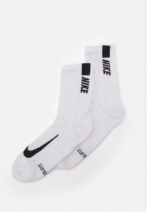 UNISEX 2 PACK - Sportske čarape - white/black