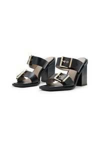 AllSaints CAMILLE - Ciabattine con tacco - black