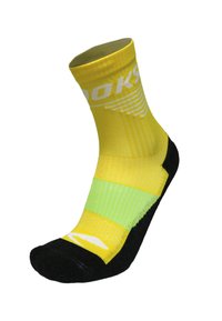 Brooks HIGH POINT CREW - Calcetines de deporte - lemon chrome