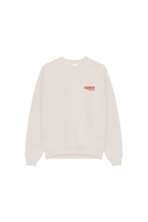 CREW RAMEN OSAKA UNISEX - Felpa - ivory