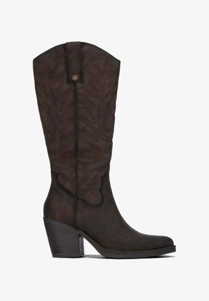 Refresh, BOTA DE MUJER CON TACÓN - Botas camperas - marron